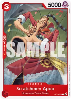 Scratchmen Apoo OP14-008 — The Azure Sea's Seven