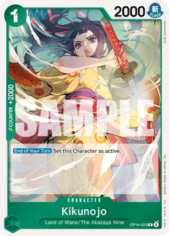 Kikunojo OP14-023 — The Azure Sea's Seven