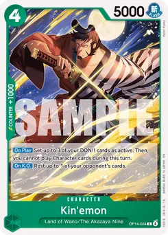 Kinémon OP14-024 — The Azure Sea's Seven
