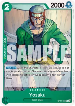 Yosaku OP14-035 — The Azure Sea's Seven