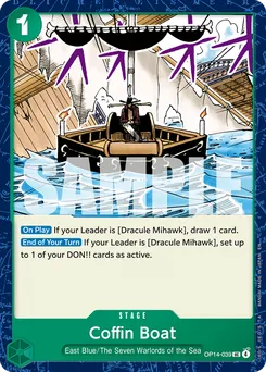 Barque mortuaire OP14-039 — The Azure Sea's Seven