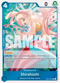 Shirahoshi OP14-047 — The Azure Sea's Seven