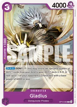 Gladius OP14-062 — The Azure Sea's Seven