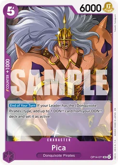 Pica OP14-071 — The Azure Sea's Seven