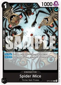 Souris-araignée OP14-081 — The Azure Sea's Seven