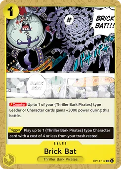 Brick Bat OP14-117 — The Azure Sea's Seven
