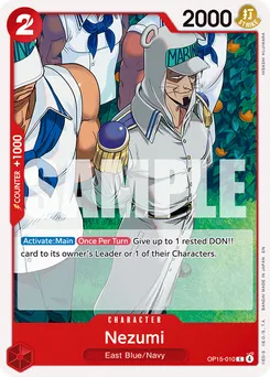 Nezumi OP15-010 — Adventure on Kami's Island