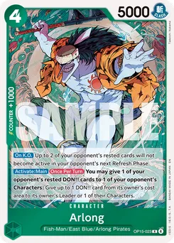Arlong OP15-023 — Adventure on Kami's Island