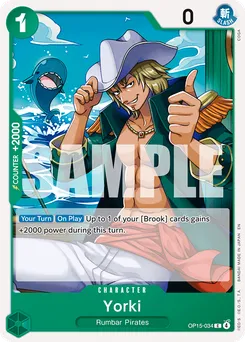 Yorki OP15-034 — Adventure on Kami's Island