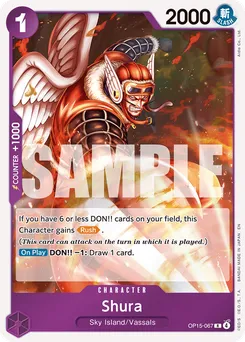 Shura OP15-067 — Adventure on Kami's Island
