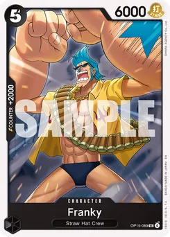 Franky OP15-089 — Adventure on Kami's Island