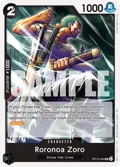 Roronoa Zoro OP15-094 — Adventure on Kami's Island