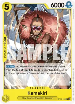 Kamakiri OP15-100 — Adventure on Kami's Island