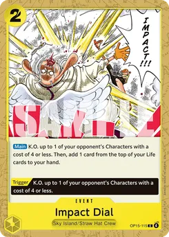 Impact Dial OP15-115 — Adventure on Kami's Island