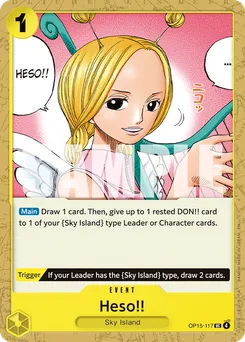 Nombril !! OP15-117 — Adventure on Kami's Island