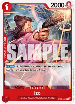 Izo OP16-002 — The Time of Battle