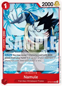 Namule OP16-010 — The Time of Battle
