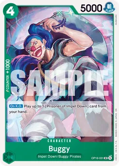 Baggy OP16-031 — The Time of Battle