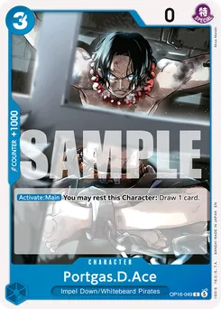 Portgas.D.Ace OP16-049 — The Time of Battle