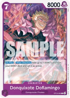 Donquixote Doflamingo OP16-069 — The Time of Battle