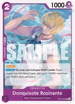 Donquixote Rosinante OP16-070 — The Time of Battle
