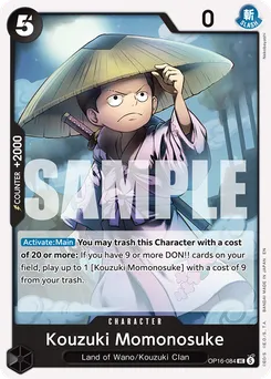 Kouzuki Momonosuke OP16-084 — The Time of Battle