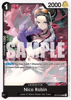 Nico Robin OP16-092 — The Time of Battle