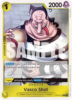Vasco Shot OP16-110 — The Time of Battle