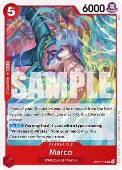 Marco OP17-015 — The World's Strongest Warriors