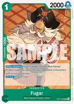 Fugar OP17-026 — The World's Strongest Warriors