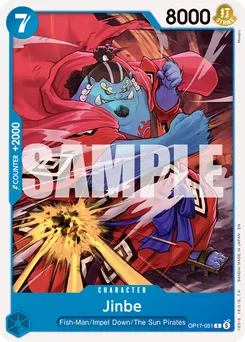 Jinbe OP17-051 — The World's Strongest Warriors