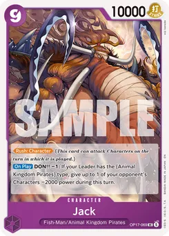 Jack OP17-069 — The World's Strongest Warriors