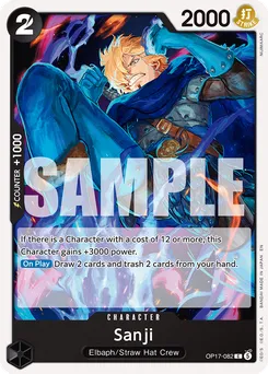 Sanji OP17-082 — The World's Strongest Warriors