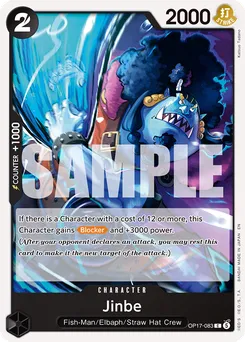 Jinbe OP17-083 — The World's Strongest Warriors