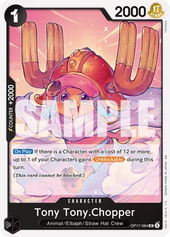Tony Tony.Chopper OP17-084 — The World's Strongest Warriors