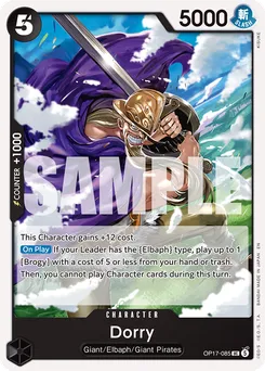 Dorry OP17-085 — The World's Strongest Warriors