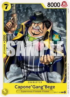 Capone "Gang" Bege OP17-100 — The World's Strongest Warriors