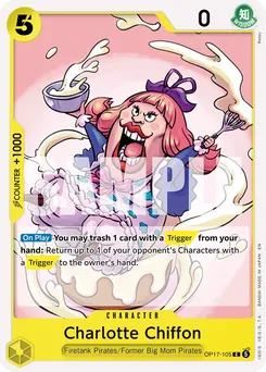 Charlotte Chiffon OP17-105 — The World's Strongest Warriors