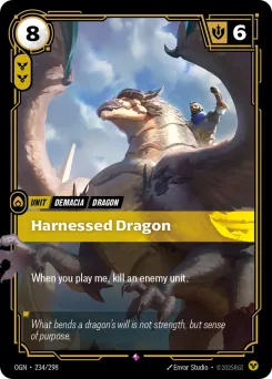 Harnessed Dragon OGN-234/298 — Origins