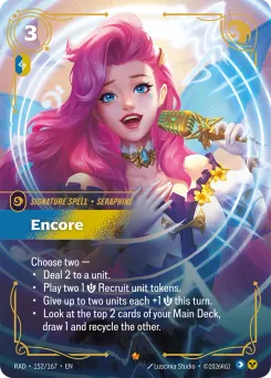 Encore RAD-152/167 — Radiance