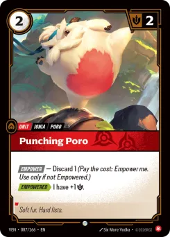 Punching Poro VEN-007/166 — Vendetta