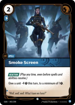 Smoke Screen OGN-093/298 — Origins