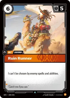 Ruin Runner SFD-105/221 — Spiritforged
