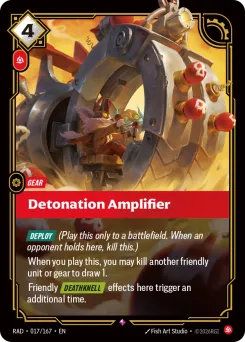 Detonation Amplifier RAD-017/167 — Radiance