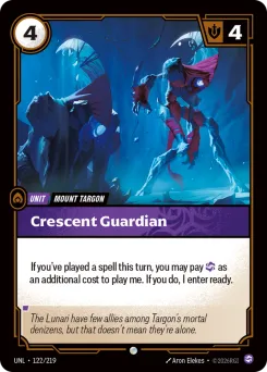 Crescent Guardian UNL-122/219 — Unleashed