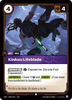 Kinkou Lifeblade VEN-093/166 — Vendetta