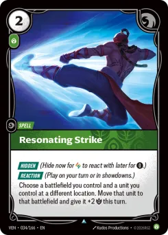 Resonating Strike VEN-034/166 — Vendetta