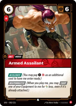 Armed Assailant SFD-002/221 — Spiritforged