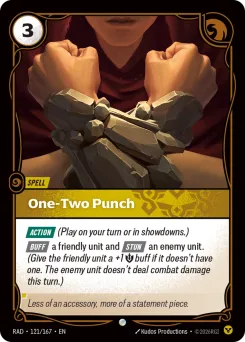 One-Two Punch RAD-121/167 — Radiance