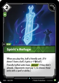 Spirit's Refuge OGN-063/298 — Origins